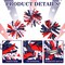 6 Pack Patriotic Spiral Hair Bow Clips – 4th of July Red, White & Blue Star and Stripe Grosgrain Ribbon Alligator Clips for Girls, Toddlers, Independence & Memorial Day Accessories